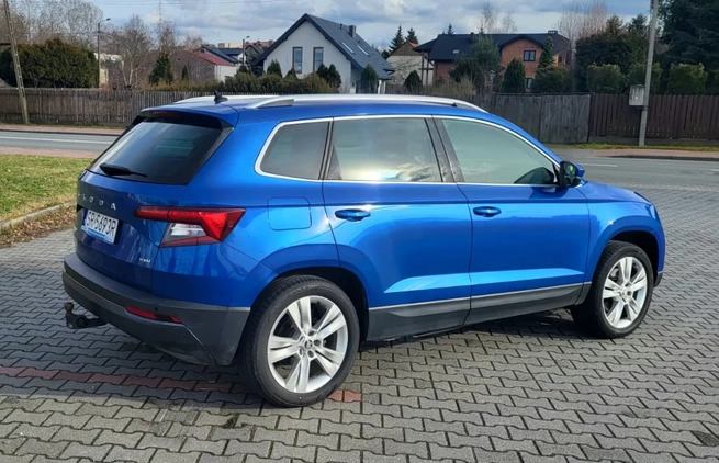 Skoda Karoq cena 79900 przebieg: 109000, rok produkcji 2019 z Częstochowa małe 79